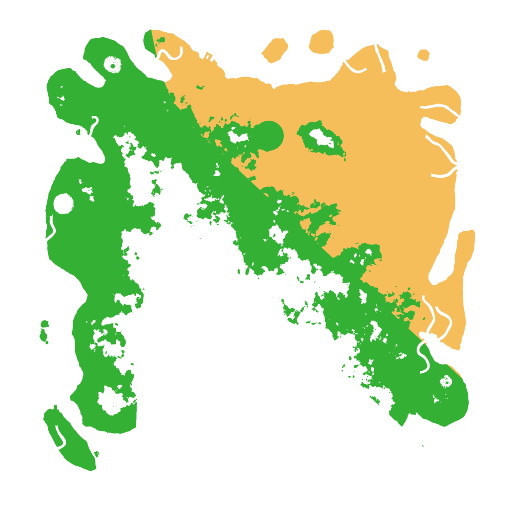 Biome Rust Map: Procedural Map, Size: 4500, Seed: 4371677