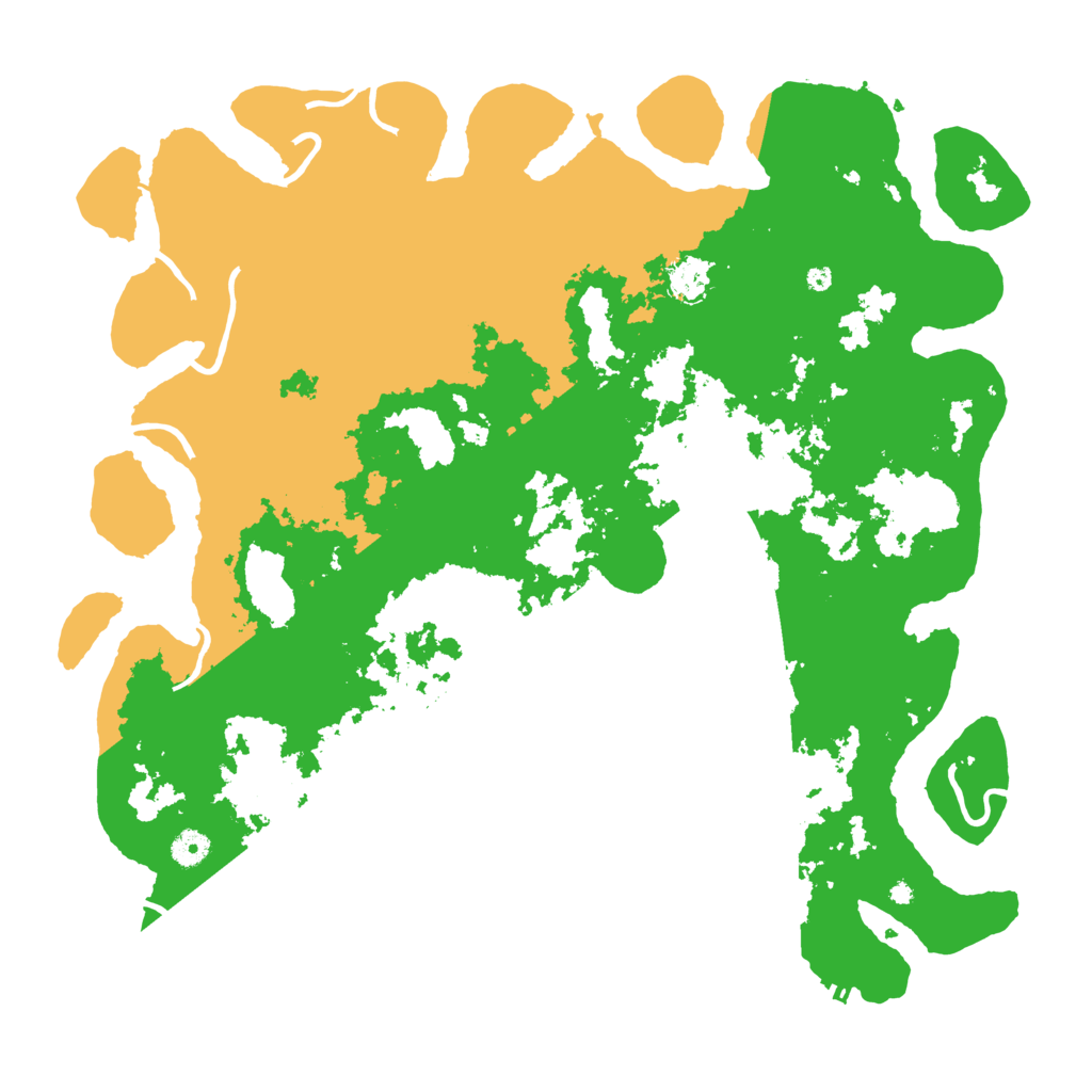 Biome Rust Map: Procedural Map, Size: 4500, Seed: 17626