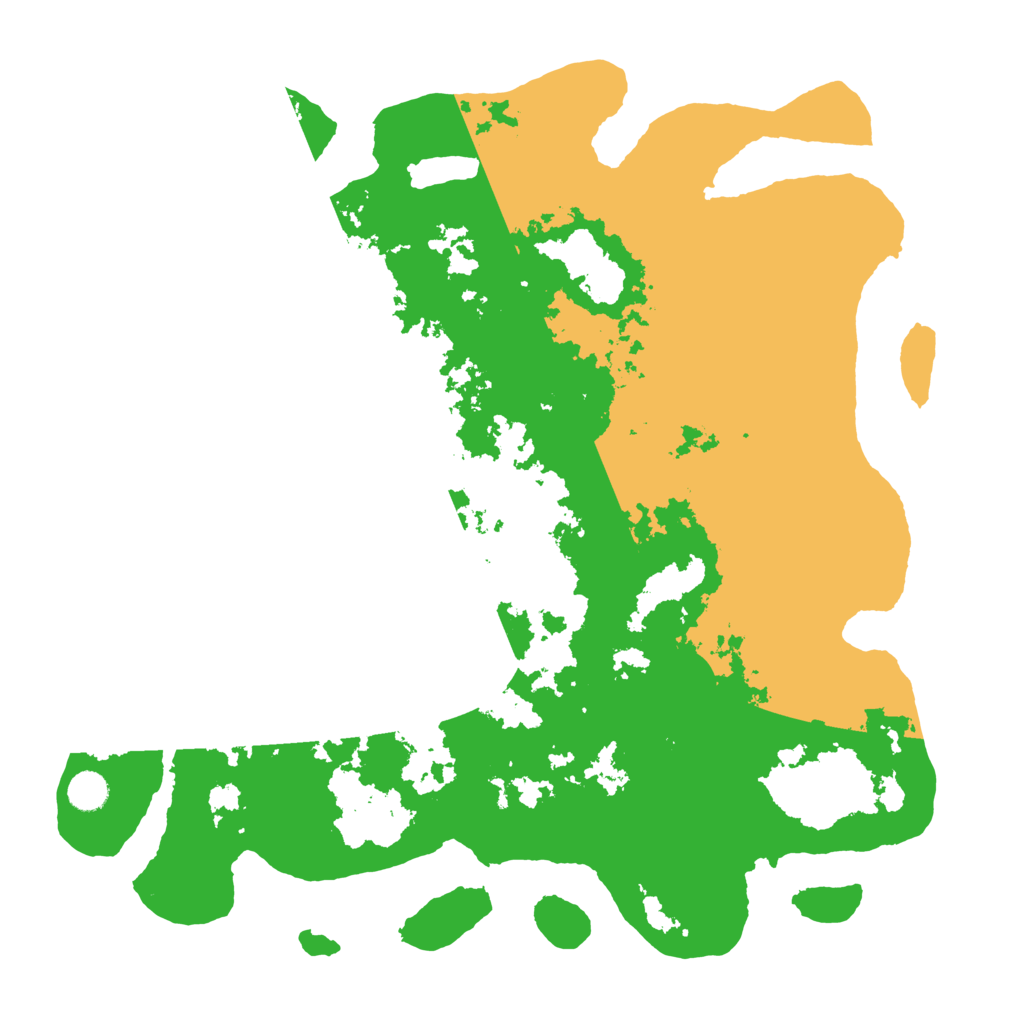 Biome Rust Map: Barren, Size: 4500, Seed: 1087513