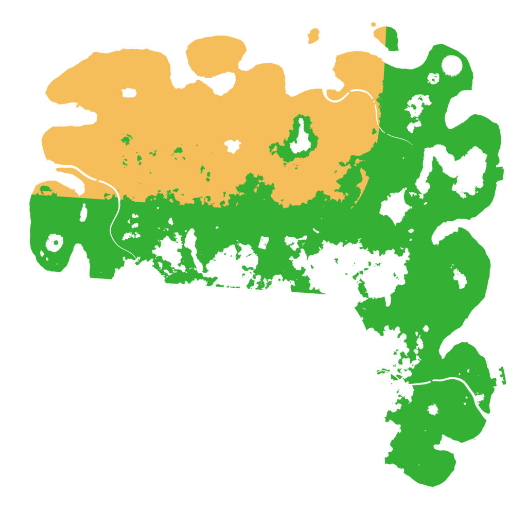 Biome Rust Map: Procedural Map, Size: 4500, Seed: 2894270