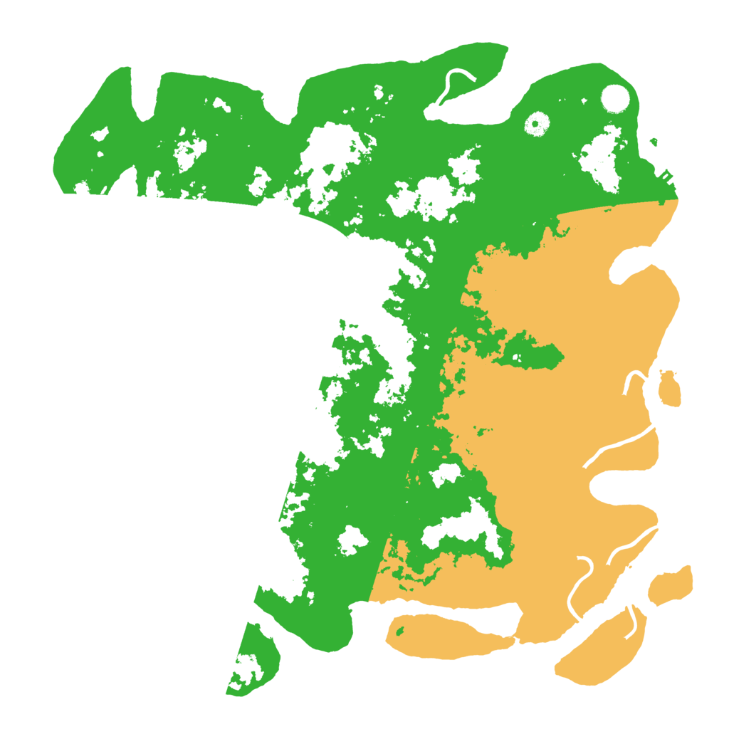 Biome Rust Map: Procedural Map, Size: 4500, Seed: 4961276