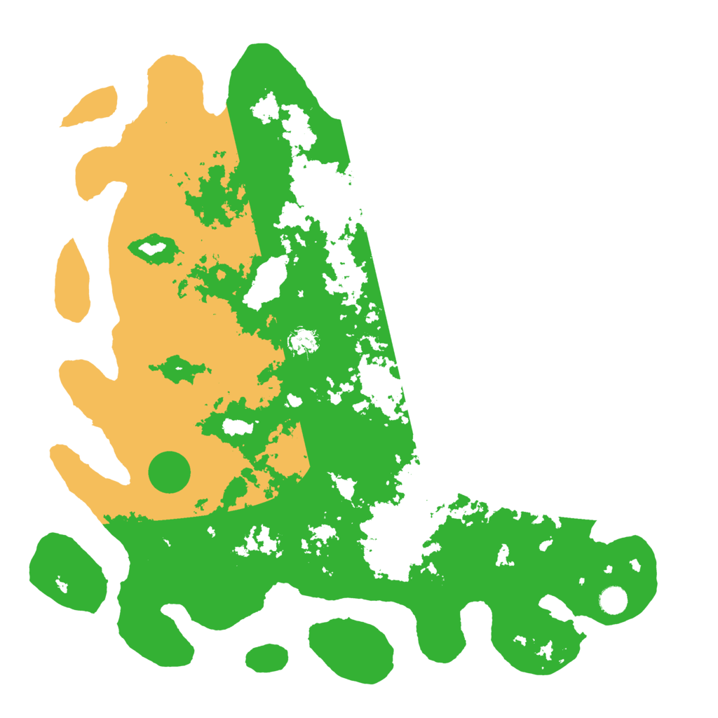 Biome Rust Map: Barren, Size: 4500, Seed: 2196317