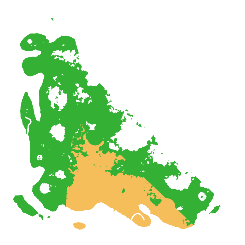 Biome Rust Map: Procedural Map, Size: 4500, Seed: 2136766