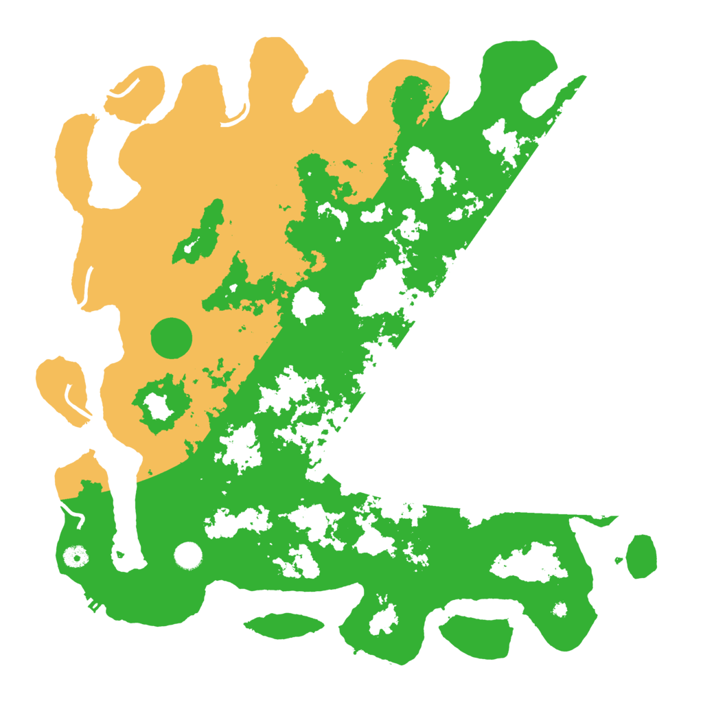 Biome Rust Map: Procedural Map, Size: 4500, Seed: 4493527