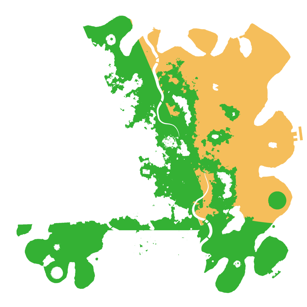 Biome Rust Map: Procedural Map, Size: 4500, Seed: 1649288