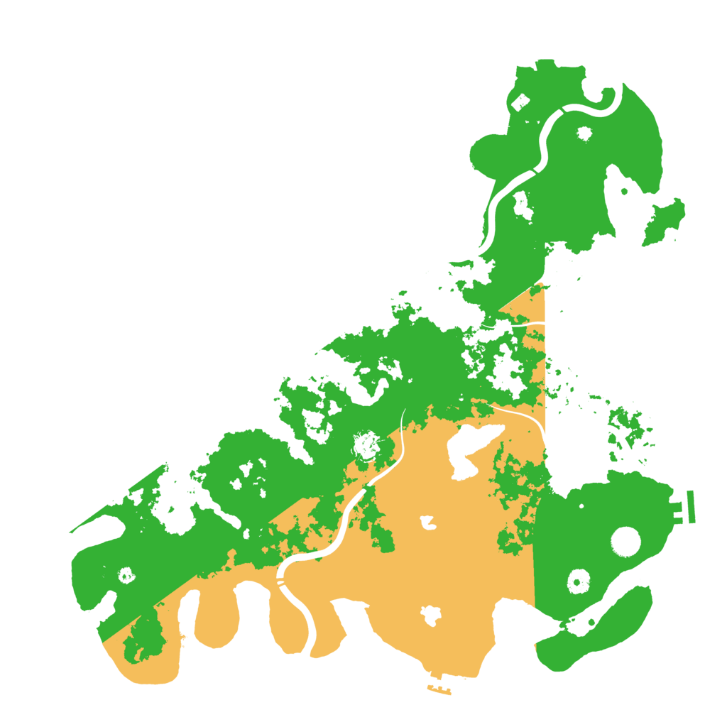 Biome Rust Map: Procedural Map, Size: 4500, Seed: 4883765