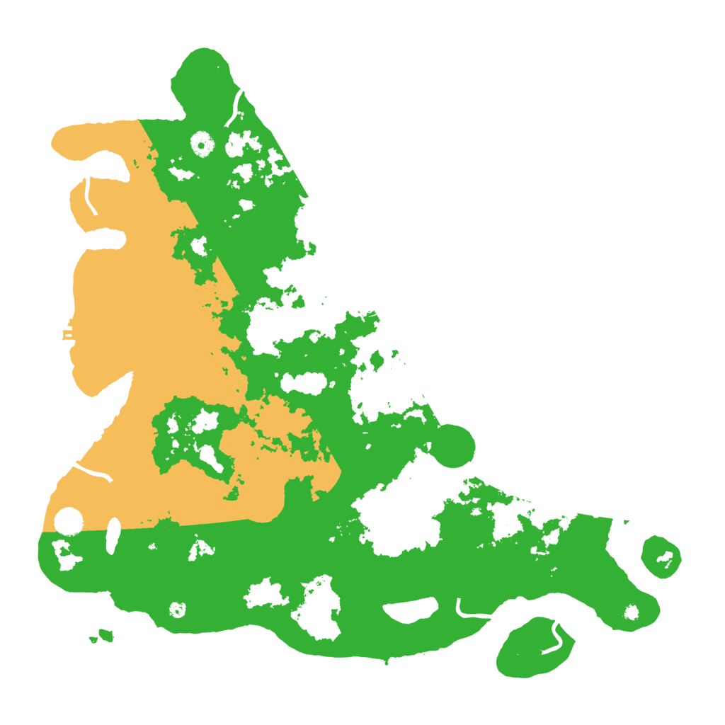 Biome Rust Map: Procedural Map, Size: 4500, Seed: 5188355