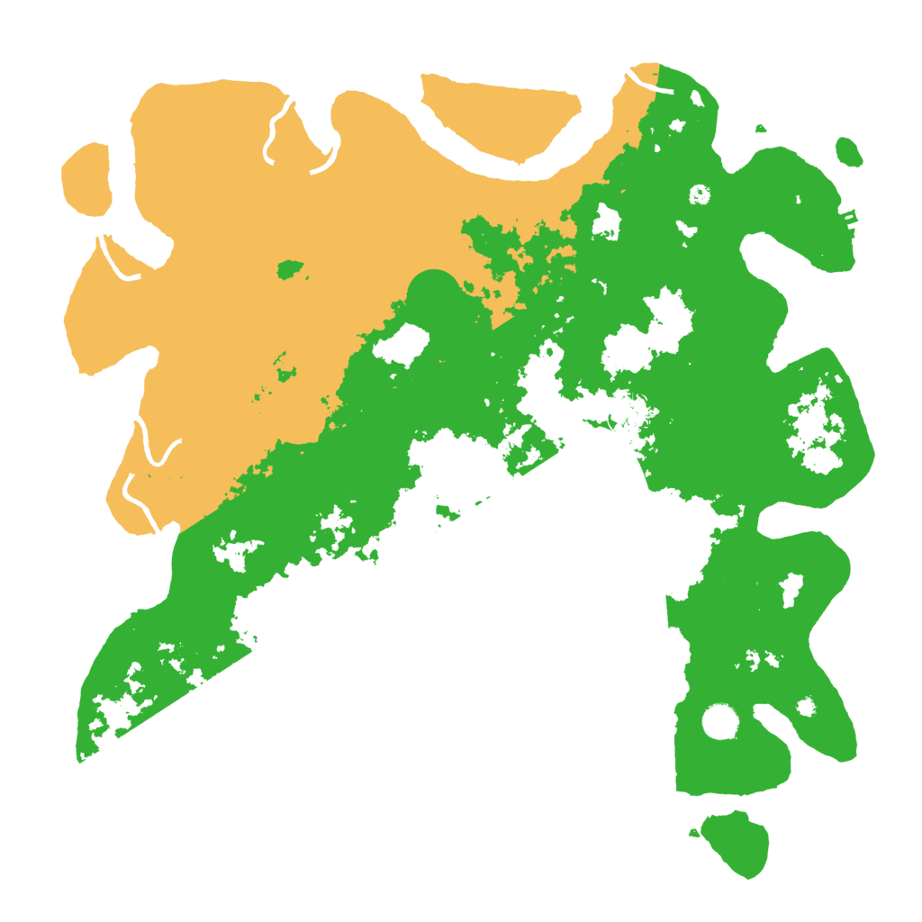 Biome Rust Map: Procedural Map, Size: 4500, Seed: 3652923