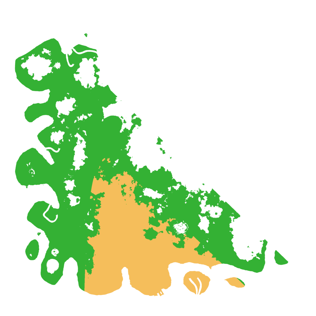 Biome Rust Map: Procedural Map, Size: 4500, Seed: 5035117