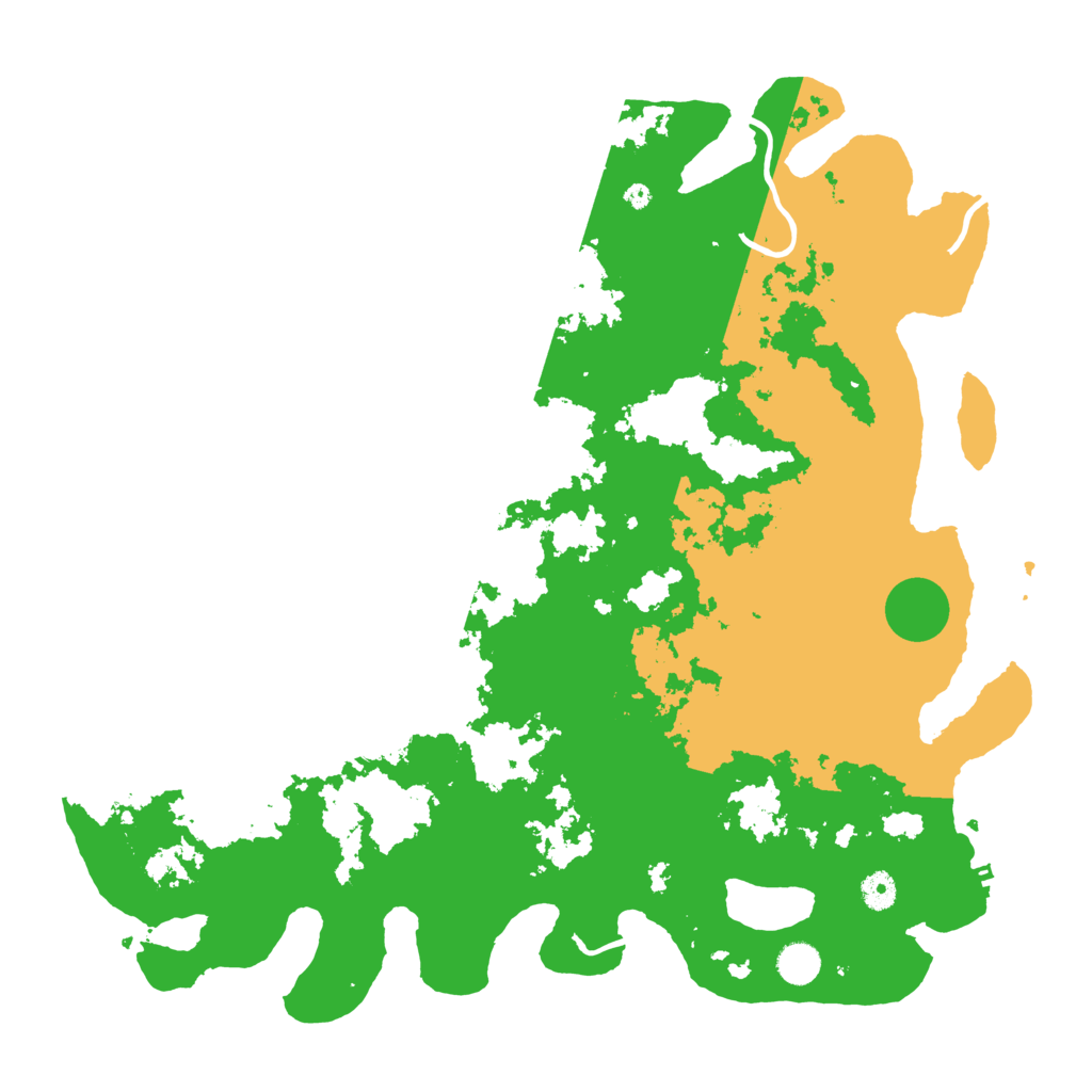 Biome Rust Map: Procedural Map, Size: 4500, Seed: 2919362