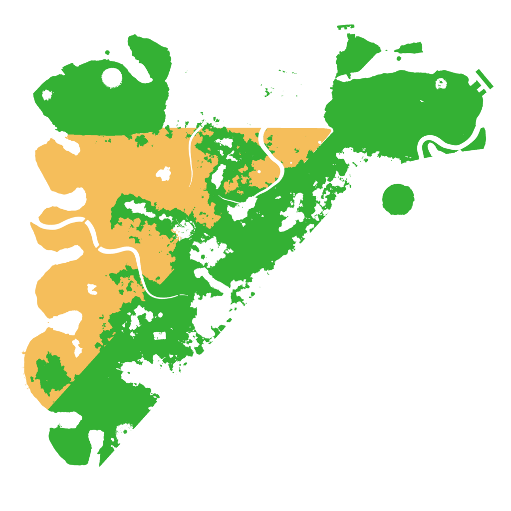 Biome Rust Map: Procedural Map, Size: 4500, Seed: 5783456