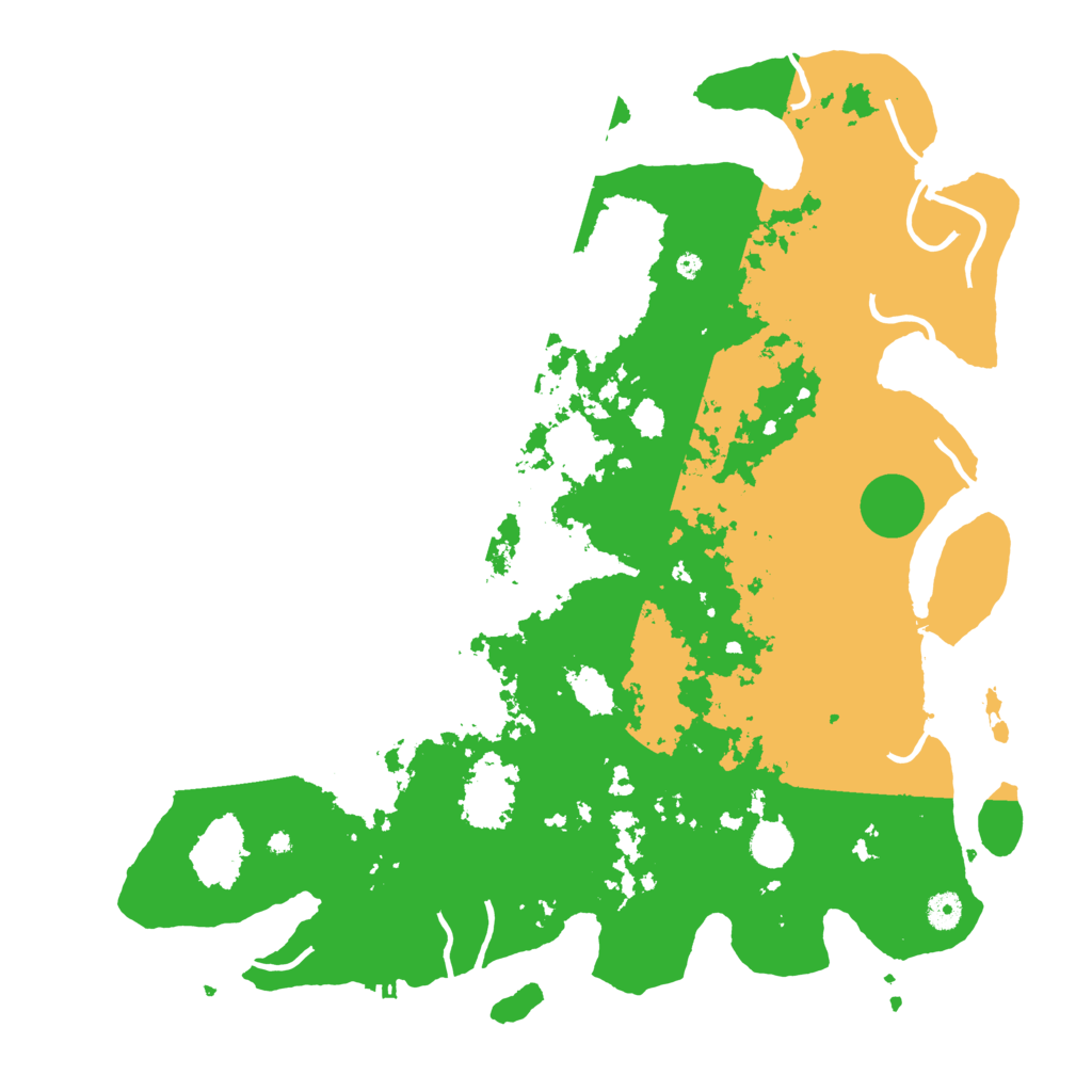 Biome Rust Map: Procedural Map, Size: 4500, Seed: 3158963