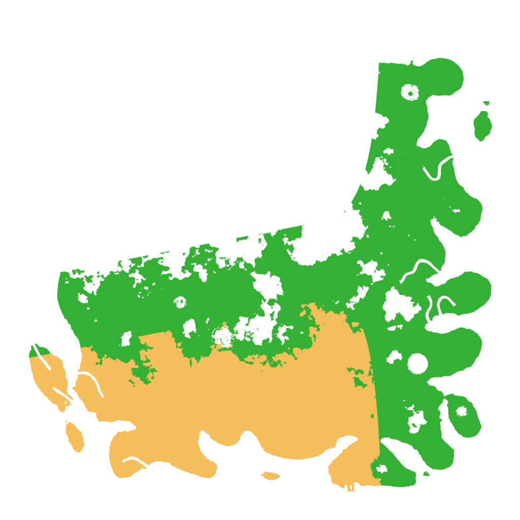 Biome Rust Map: Procedural Map, Size: 4500, Seed: 3871430