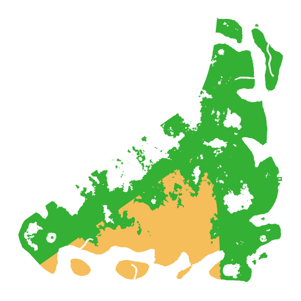 Biome Rust Map: Procedural Map, Size: 4500, Seed: 3435088