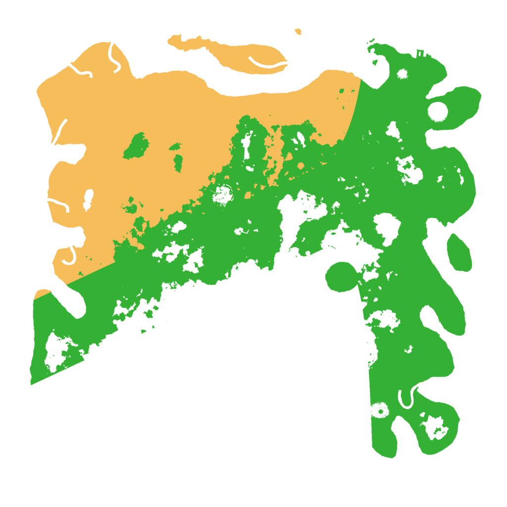 Biome Rust Map: Procedural Map, Size: 4500, Seed: 503449