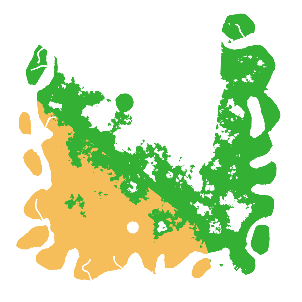 Biome Rust Map: Procedural Map, Size: 4500, Seed: 1340037