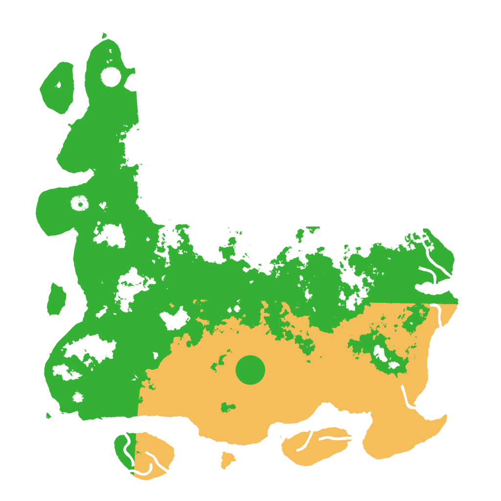Biome Rust Map: Procedural Map, Size: 4500, Seed: 6008098