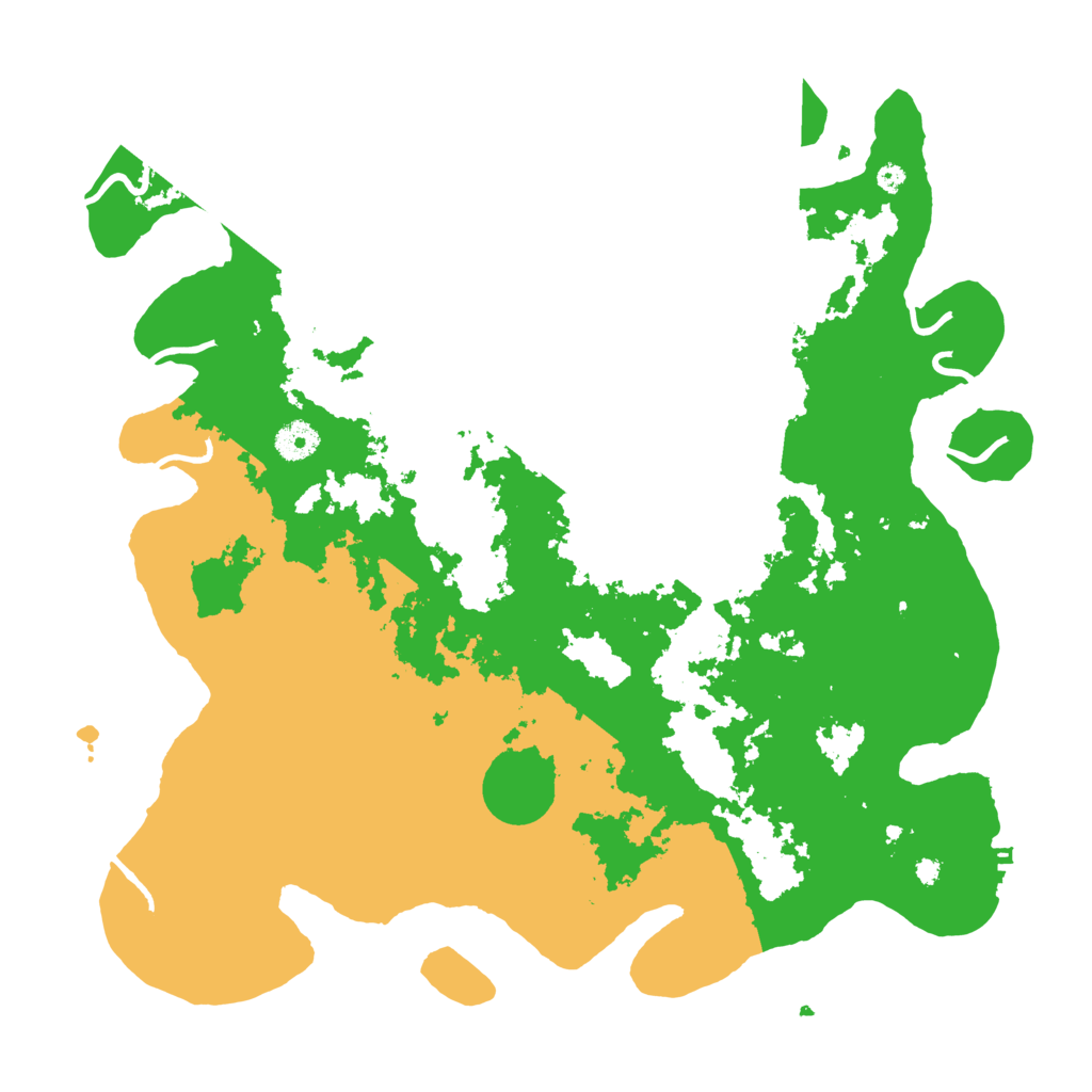 Biome Rust Map: Procedural Map, Size: 4000, Seed: 74209500