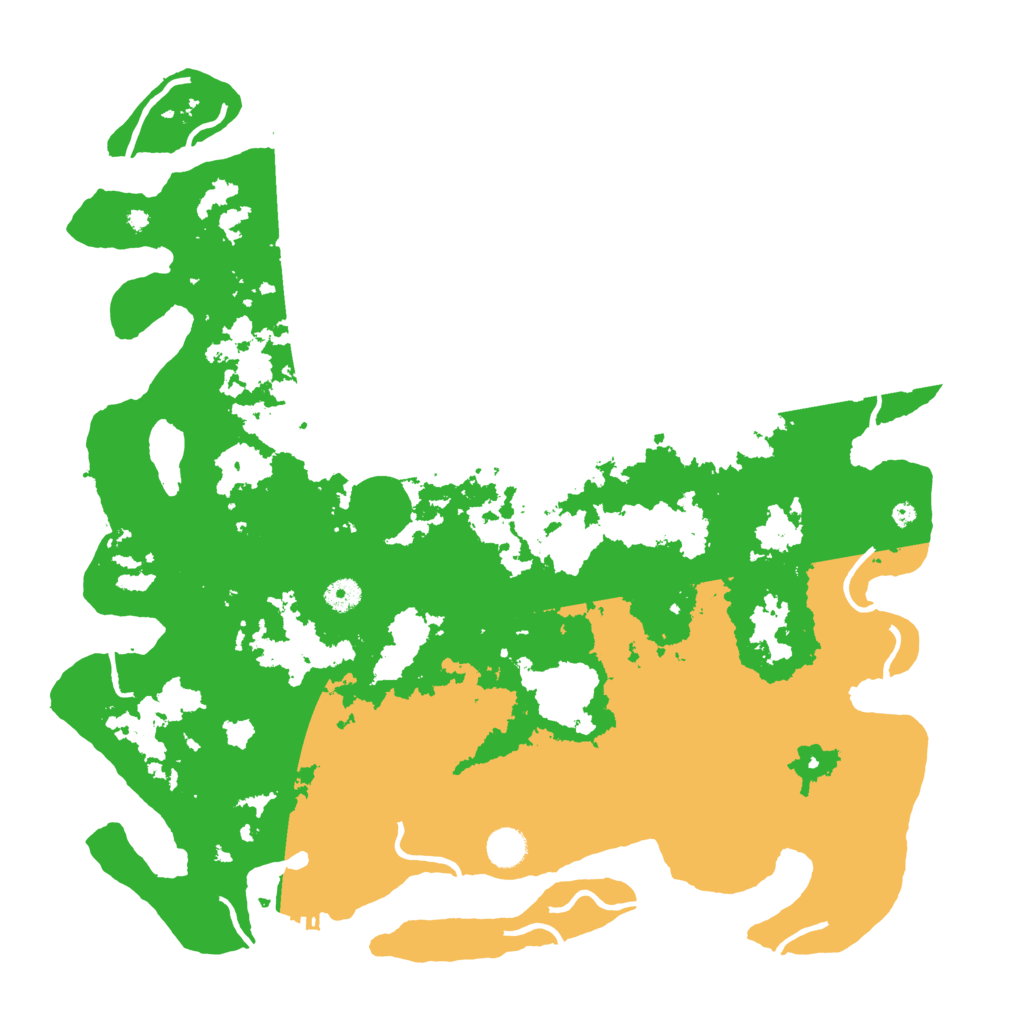 Biome Rust Map: Procedural Map, Size: 4500, Seed: 1269772981