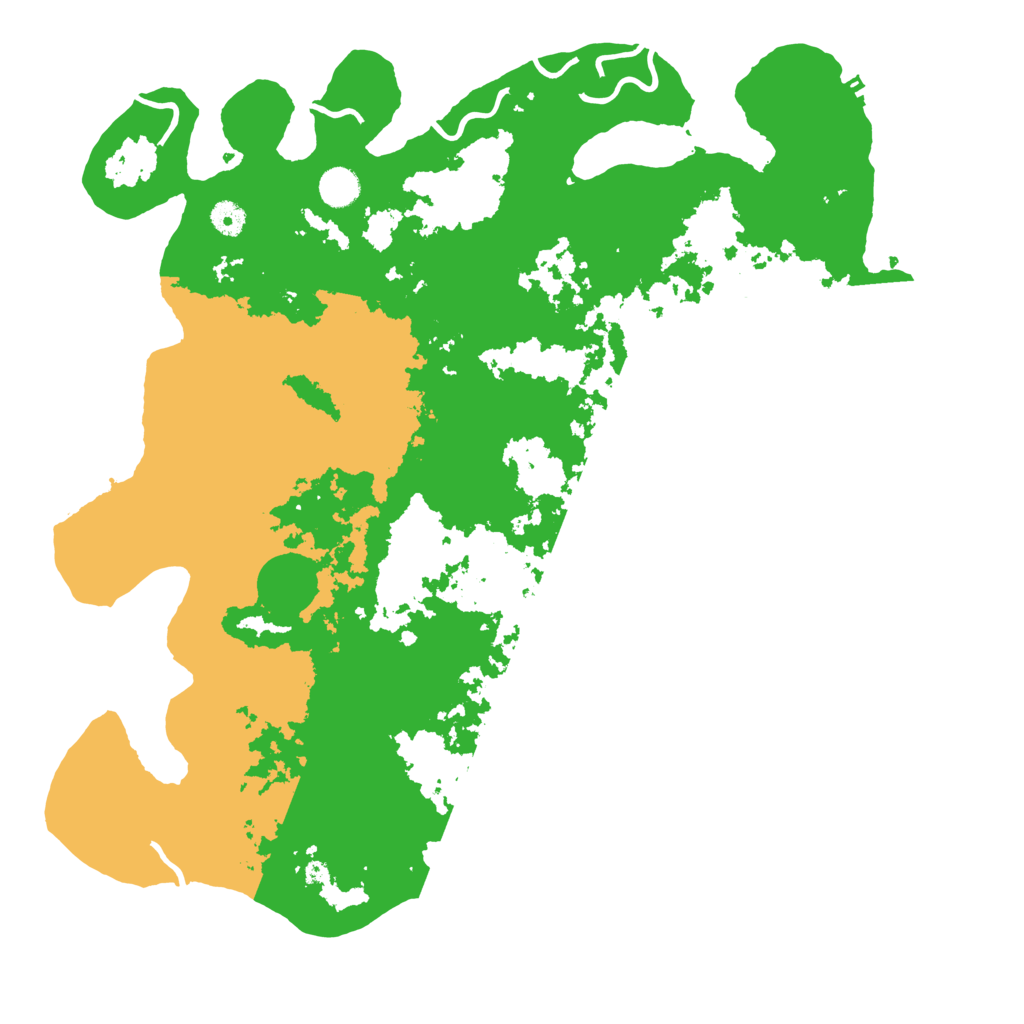 Biome Rust Map: Procedural Map, Size: 4500, Seed: 3562576
