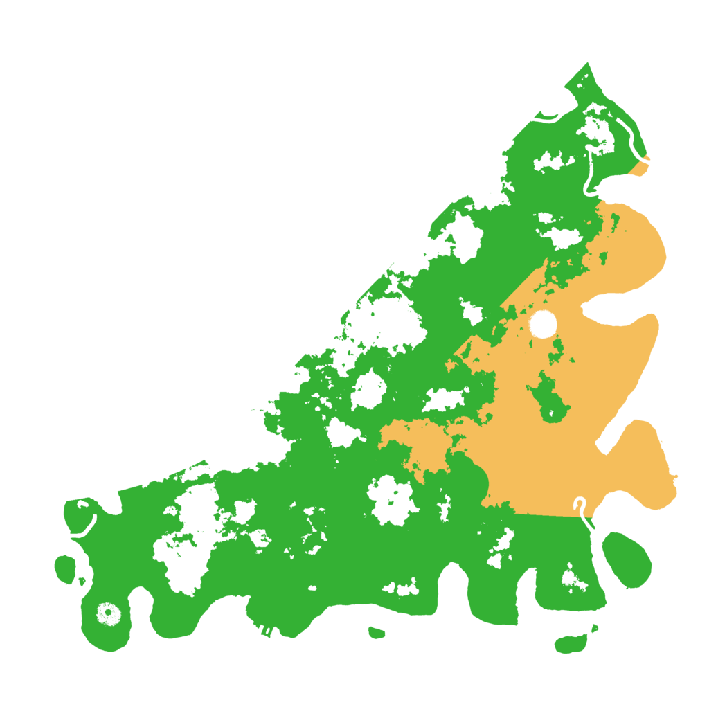 Biome Rust Map: Procedural Map, Size: 4500, Seed: 2117512