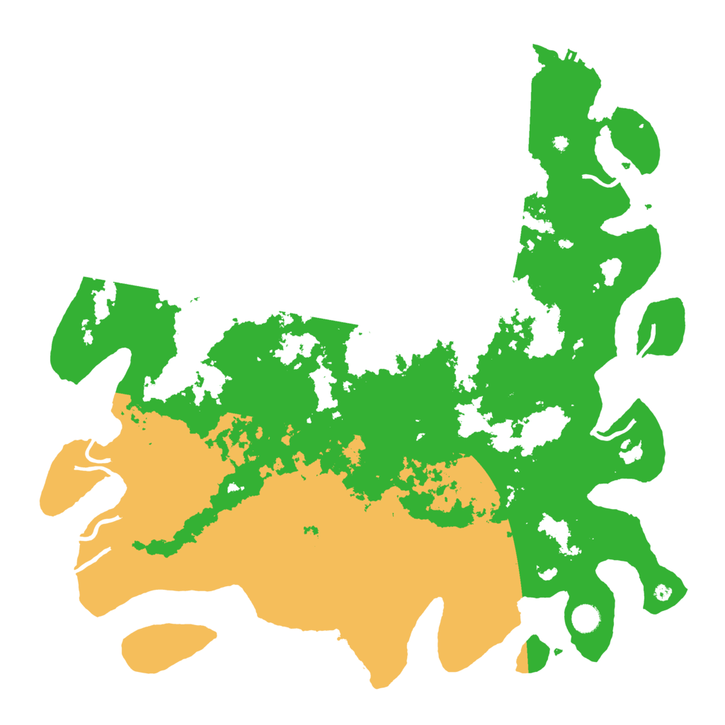 Biome Rust Map: Procedural Map, Size: 4500, Seed: 5597076