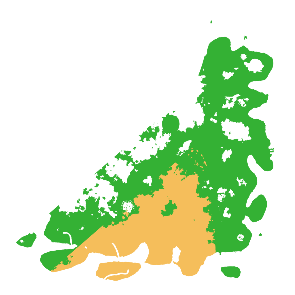 Biome Rust Map: Procedural Map, Size: 4500, Seed: 1404429