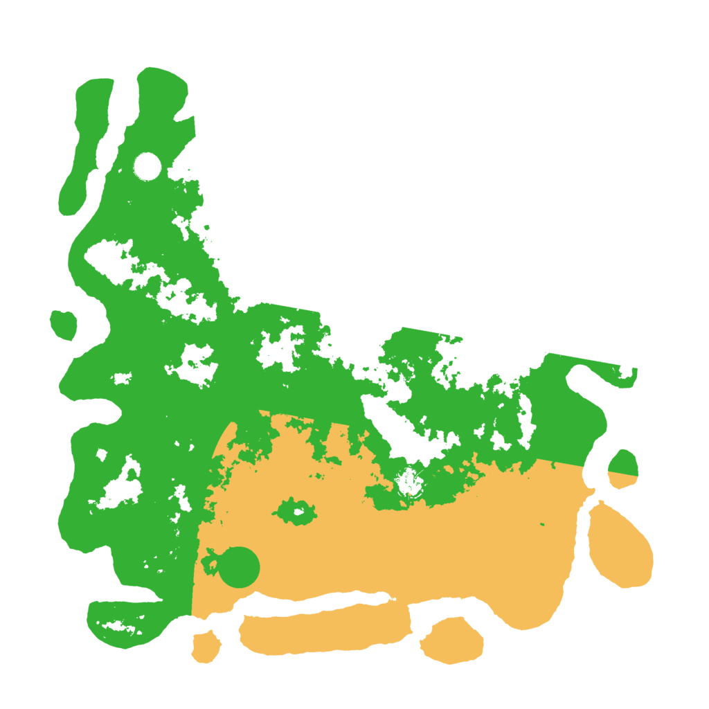 Biome Rust Map: Barren, Size: 4500, Seed: 82735