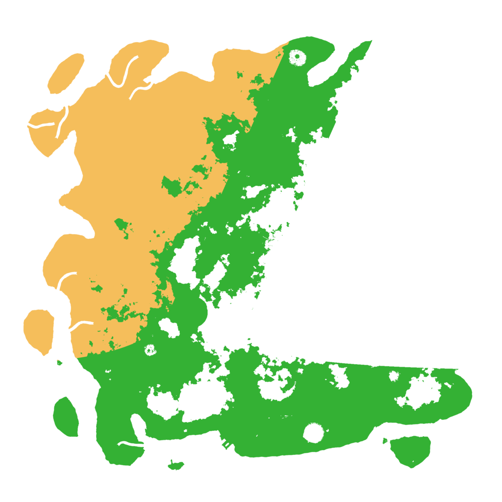 Biome Rust Map: Procedural Map, Size: 4500, Seed: 323688