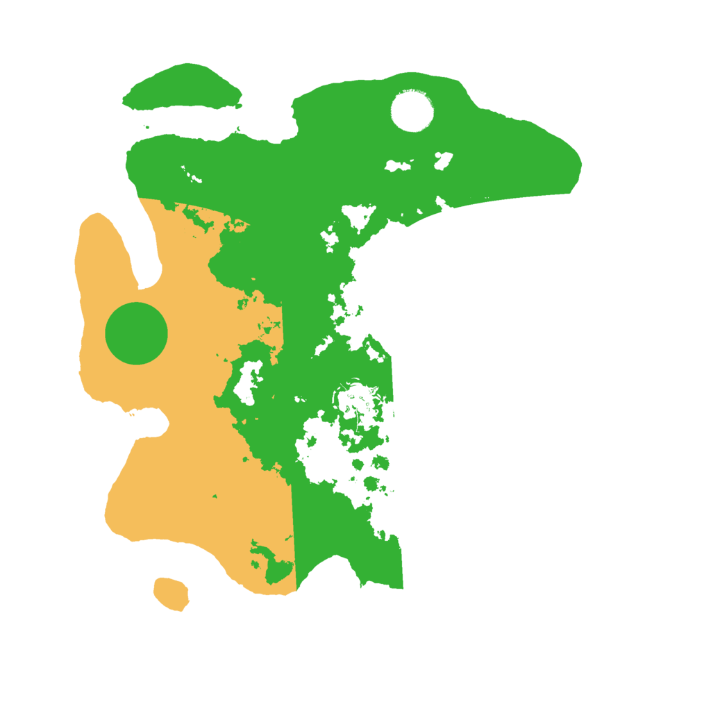 Biome Rust Map: Barren, Size: 3000, Seed: 1450214577