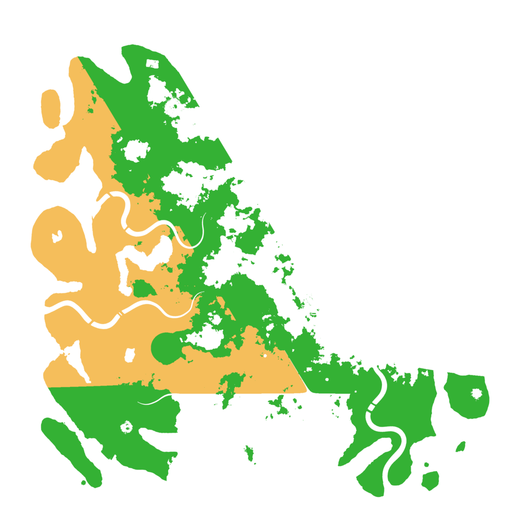 Biome Rust Map: Procedural Map, Size: 4500, Seed: 1272073