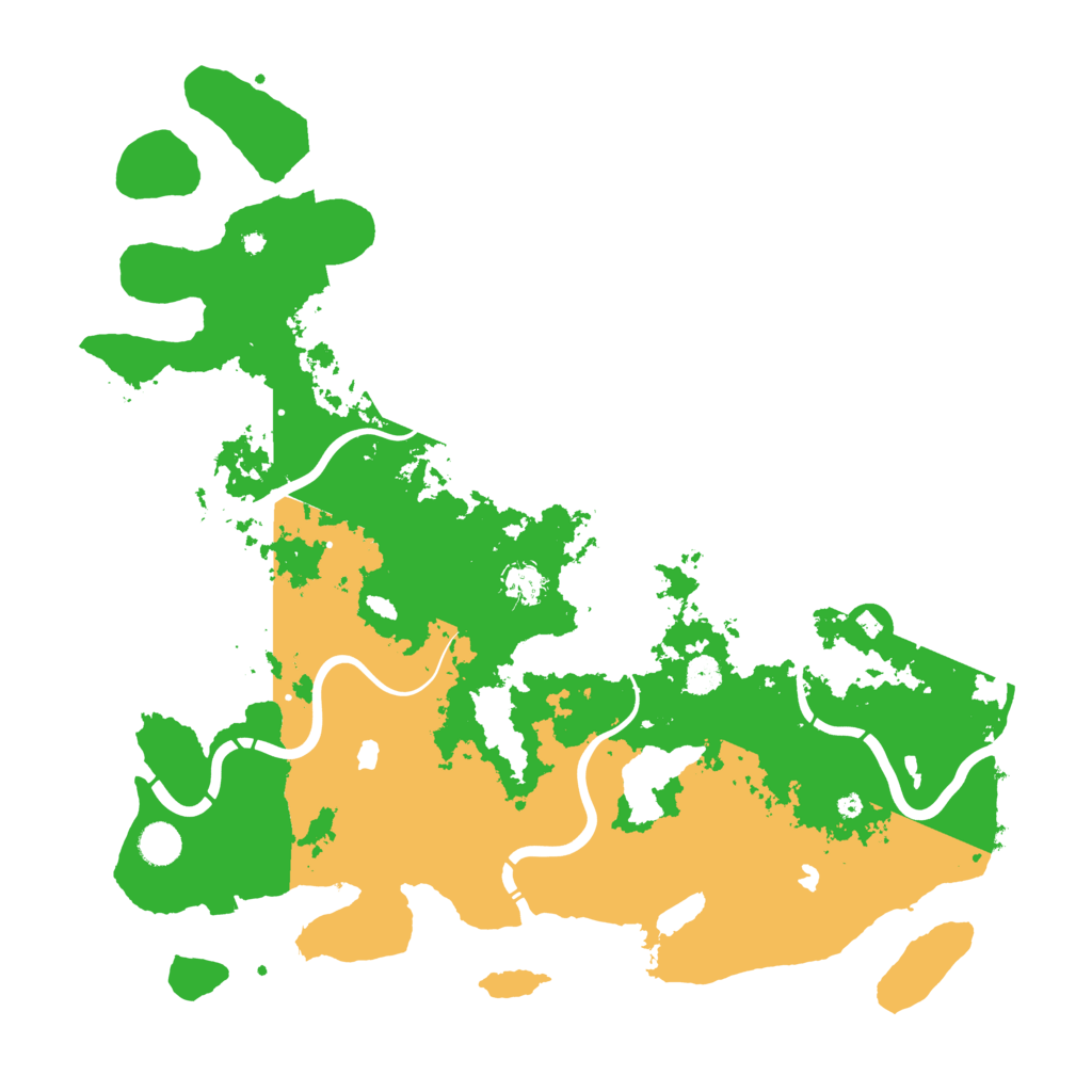 Biome Rust Map: Procedural Map, Size: 4500, Seed: 983259