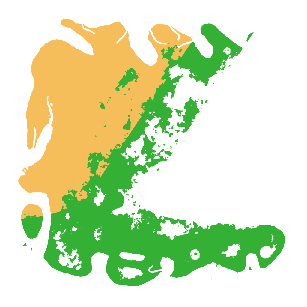 Biome Rust Map: Procedural Map, Size: 4500, Seed: 5124886