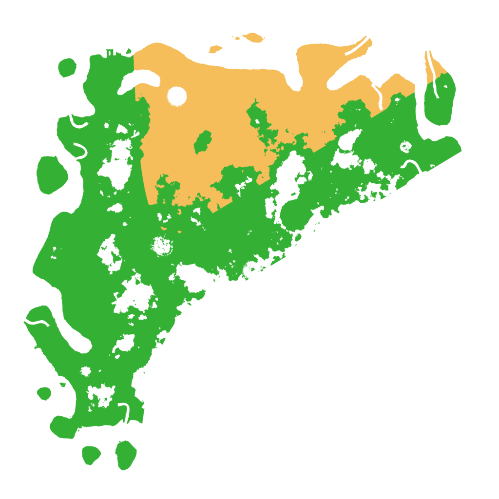Biome Rust Map: Procedural Map, Size: 4500, Seed: 6397976