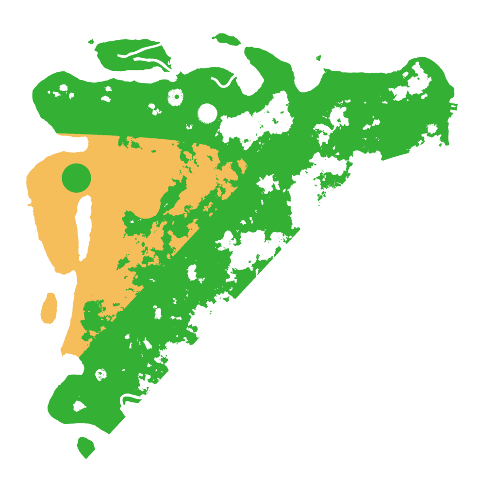 Biome Rust Map: Procedural Map, Size: 4500, Seed: 3238850
