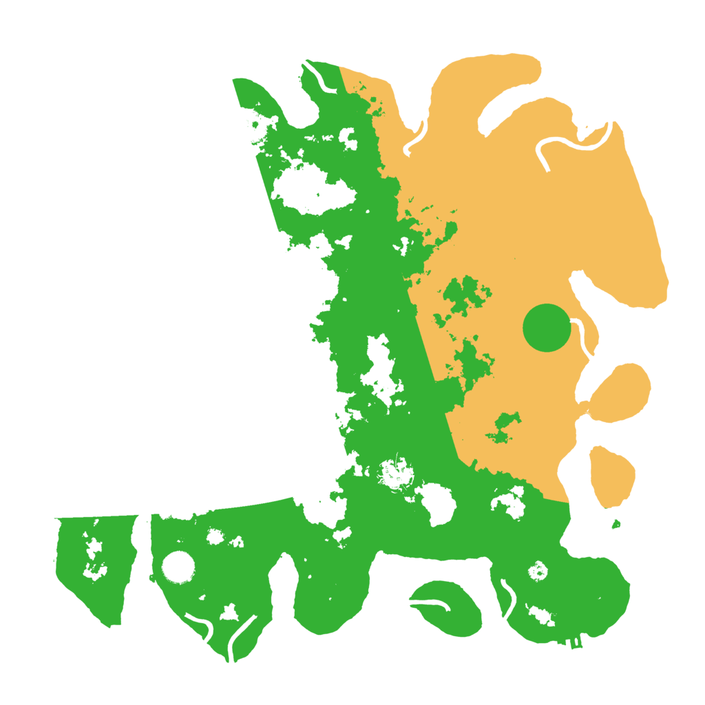 Biome Rust Map: Procedural Map, Size: 3850, Seed: 928623833