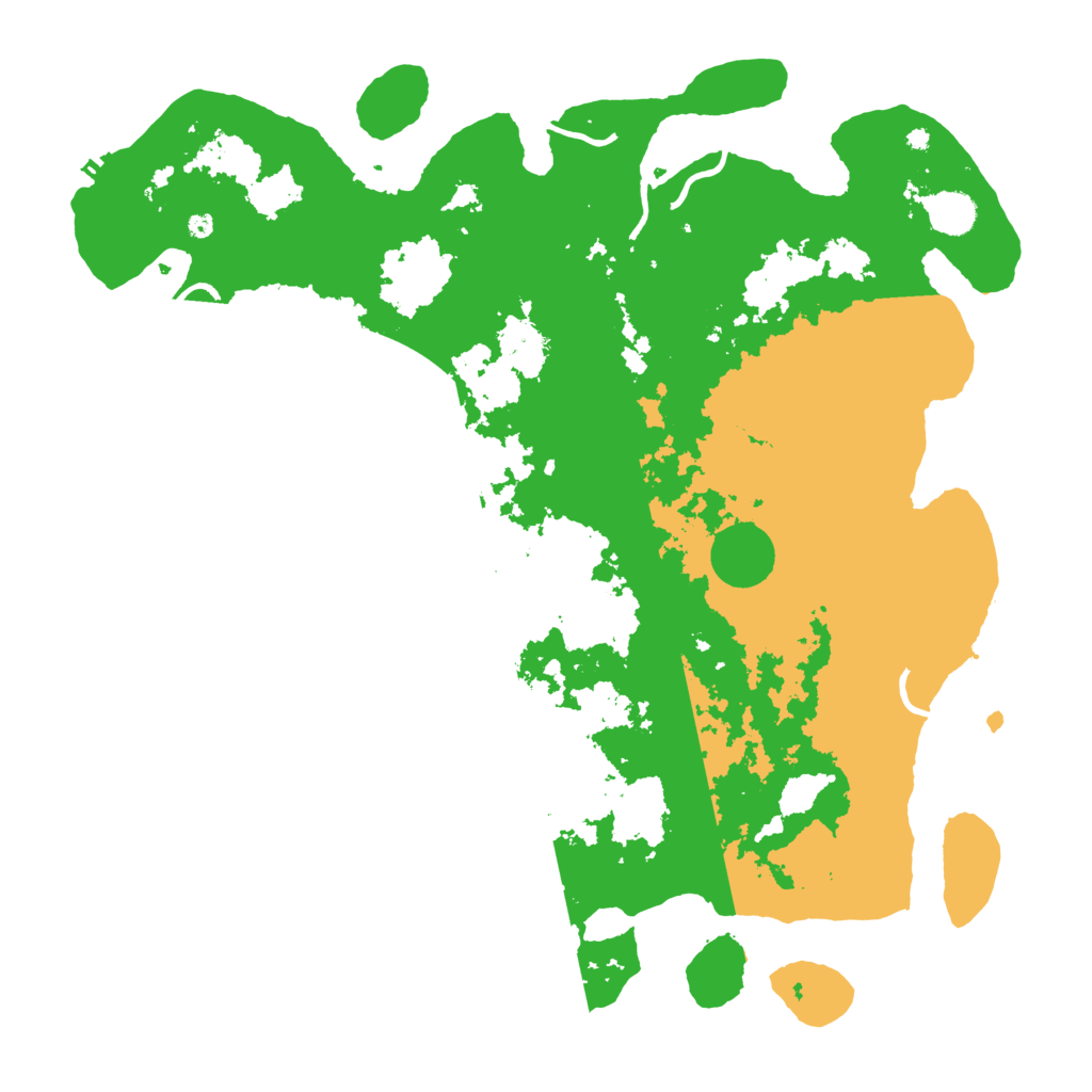 Biome Rust Map: Procedural Map, Size: 4500, Seed: 5145782