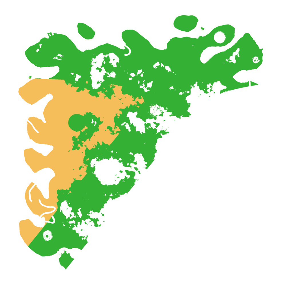 Biome Rust Map: Procedural Map, Size: 4500, Seed: 1010640