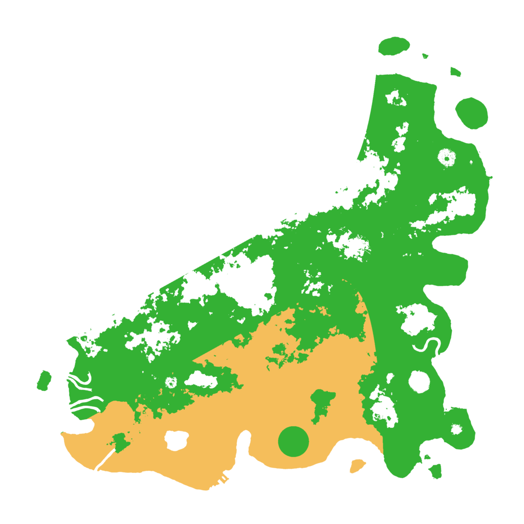 Biome Rust Map: Procedural Map, Size: 4500, Seed: 2387853