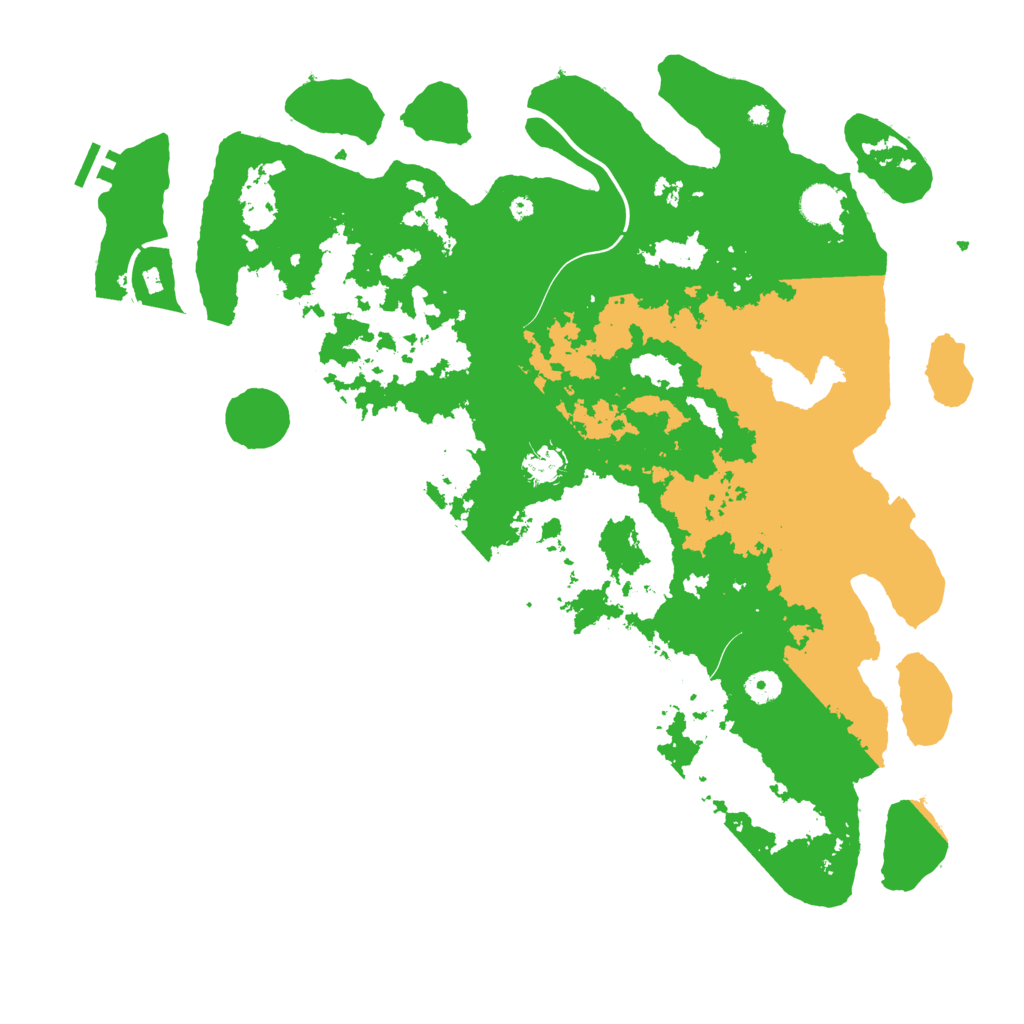 Biome Rust Map: Procedural Map, Size: 4500, Seed: 1650067