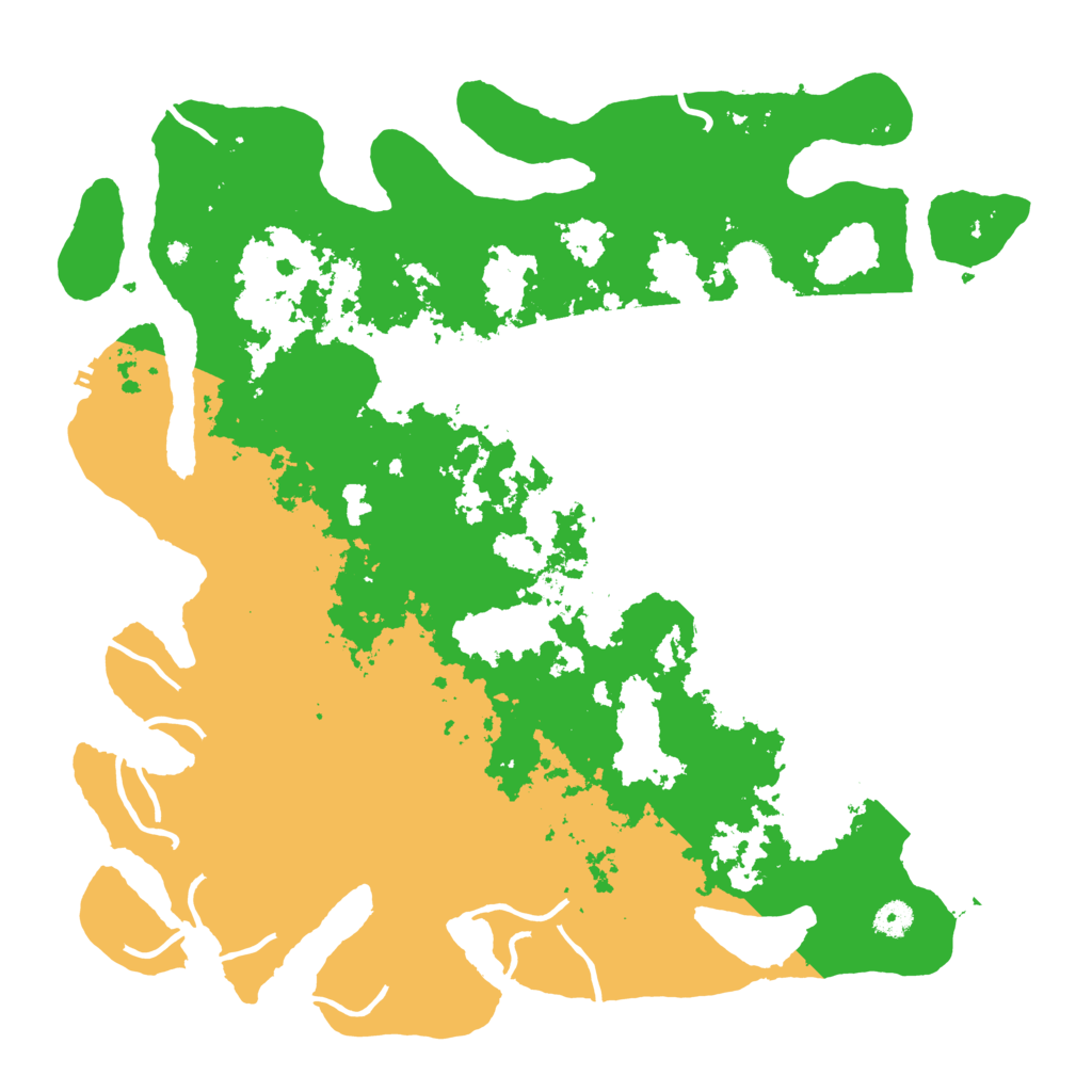 Biome Rust Map: Procedural Map, Size: 4500, Seed: 4244981