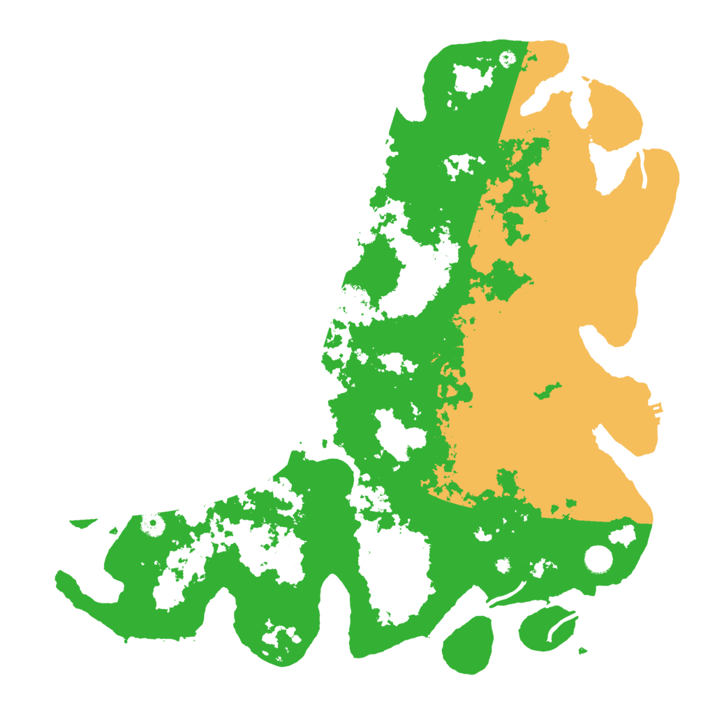Biome Rust Map: Procedural Map, Size: 4500, Seed: 3582772