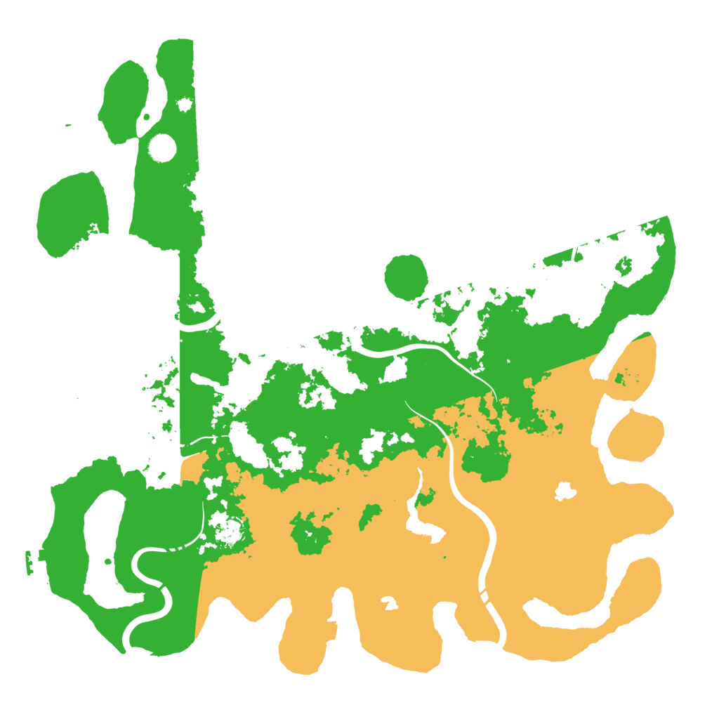 Biome Rust Map: Procedural Map, Size: 4500, Seed: 903657