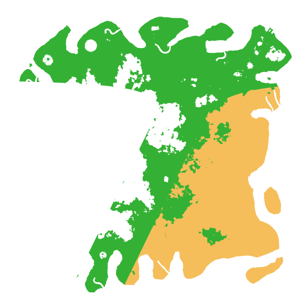 Biome Rust Map: Procedural Map, Size: 4500, Seed: 2166969