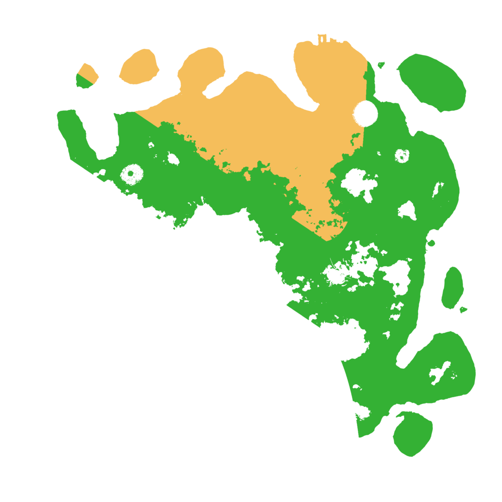 Biome Rust Map: Procedural Map, Size: 3600, Seed: 307237831