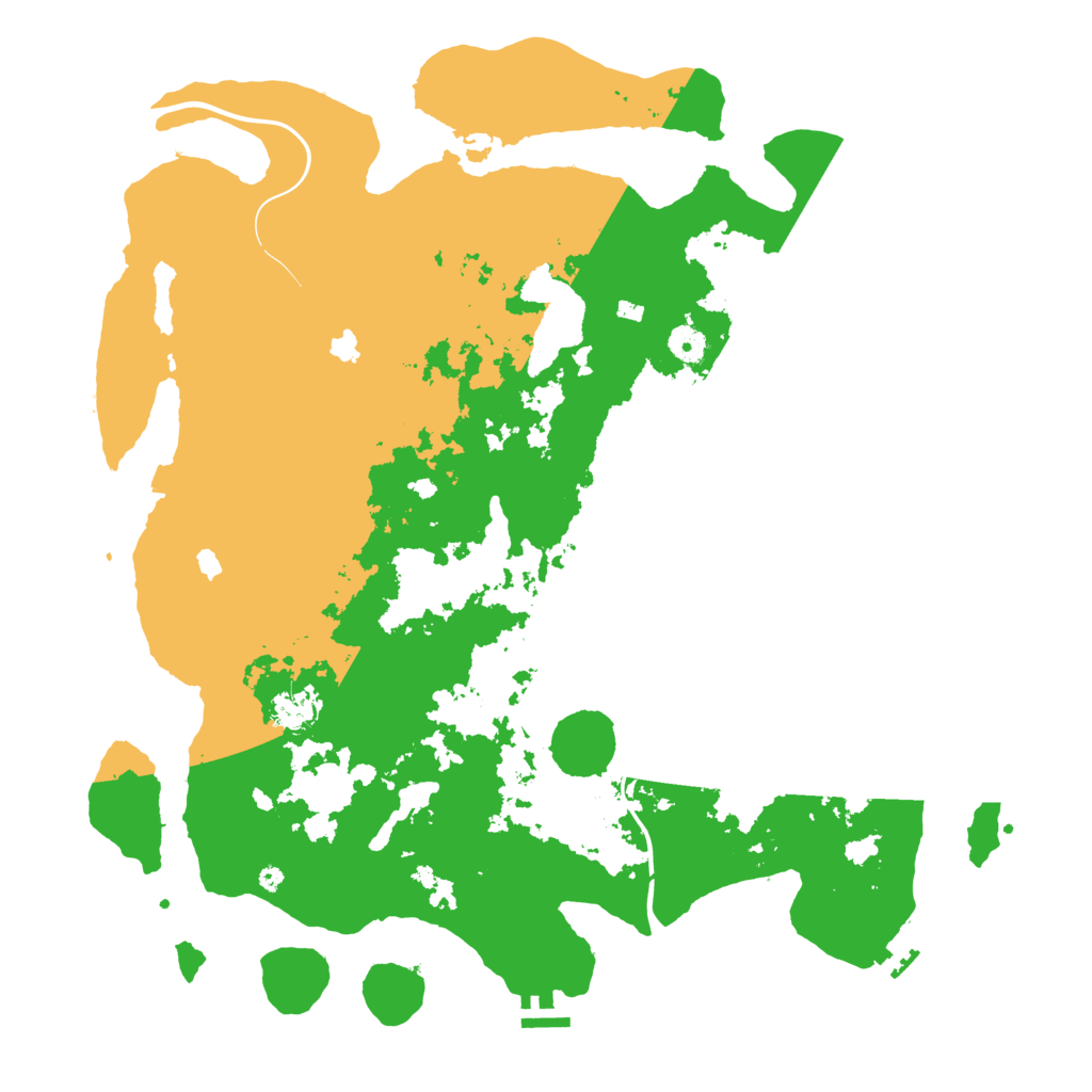 Biome Rust Map: Procedural Map, Size: 4500, Seed: 3497269