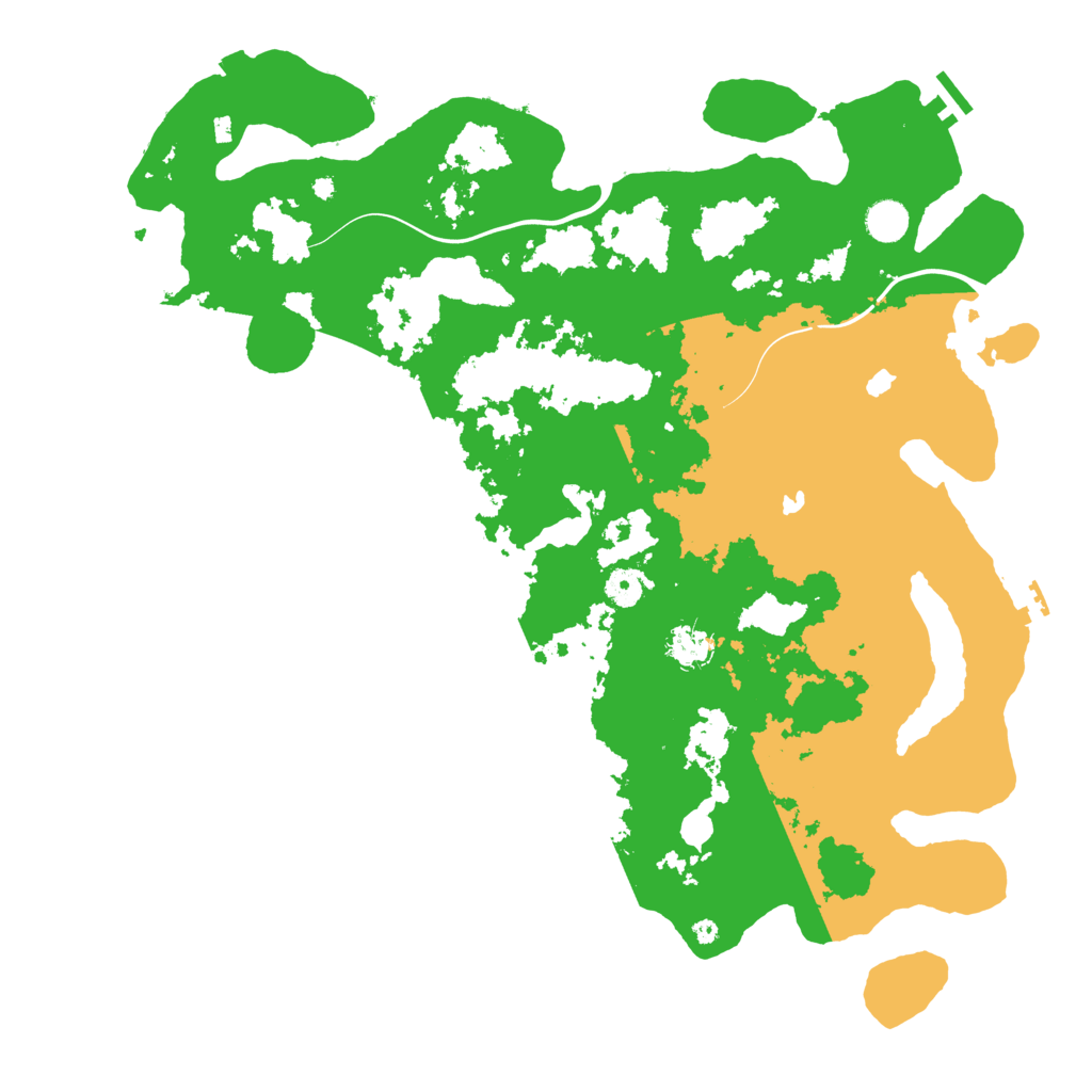 Biome Rust Map: Procedural Map, Size: 4500, Seed: 2488959