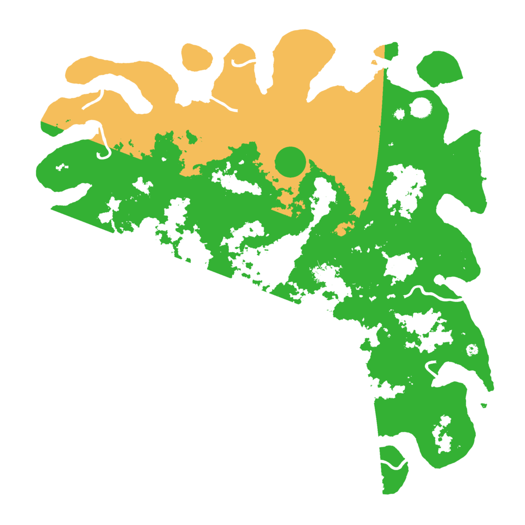 Biome Rust Map: Procedural Map, Size: 4500, Seed: 5095715
