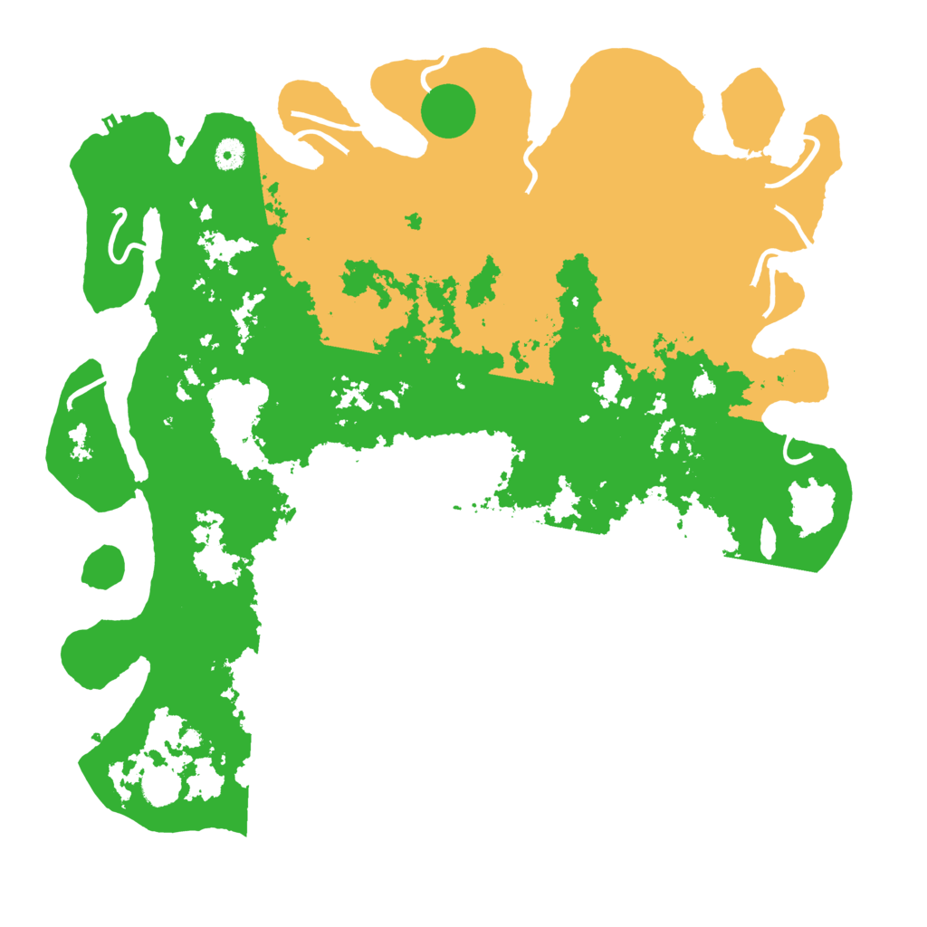 Biome Rust Map: Procedural Map, Size: 4500, Seed: 4858146