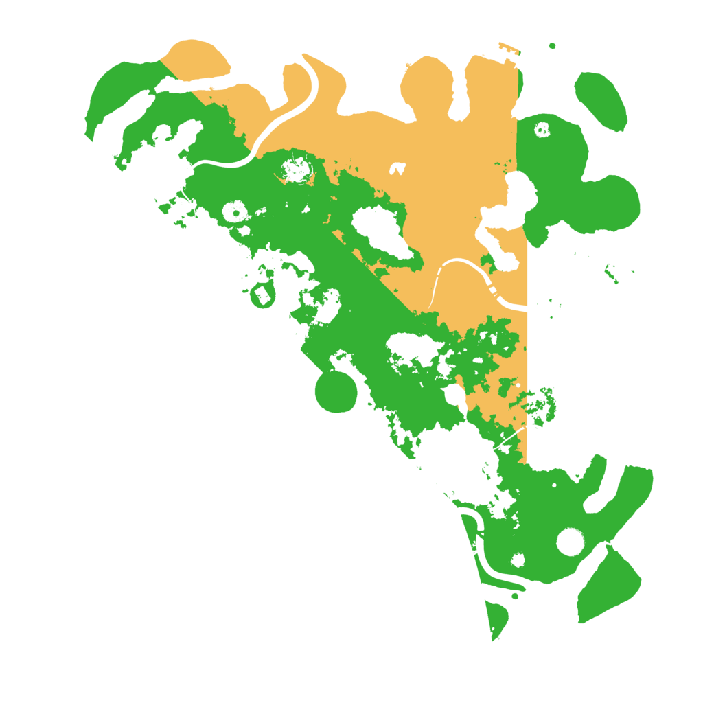 Biome Rust Map: Procedural Map, Size: 4500, Seed: 867917
